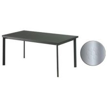 Emu Star Glossy Aluminum Outdoor Indoor Table, 64 x 36 x 30 inch.