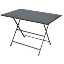 Emu Arc En Ciel Antique Iron Outdoor Indoor Folding Table, 44 x 28 x 2 9.5 inch.