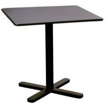 Emu Darwin Antique Black Outdoor Indoor Square Tilt Top Nesting Table, 28 X 29 Inch