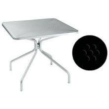 Emu Cambi Antique Black Square Outdoor Indoor Table, 29.5 x 20 x 24 inch.