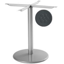 Emu Bistro Antique Iron Outdoor Indoor Table Base Only, 28.75 X 21.5 X 16 Inch