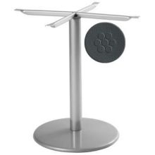 Emu Bistro Antique Iron Outdoor Indoor Table Base Only, 28.75 x 29.5 x 20 inch.