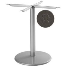 Emu Bistro Antique Bronze Outdoor Indoor Table Base Only, 28.75 x 29.5 x 20 inch.