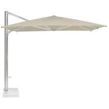 Emu Aluminum Square Cantilever Umbrella With Shade Base, 110 X 118 Inch