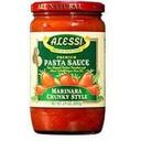Alessi Chuncky Marinara Pasta Sauce, 24 Ounce -- 6 per case.