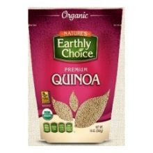 Natures Earthly Choice Premium Organic Quinoa, 12 Ounce -- 6 per case.