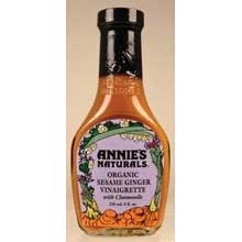Annies Dress Organic Sesame Ginger with Chamomile Vinaigrette, 8 Ounce -- 6 per case