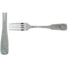 Update International Shelley 18/0 Stainless Steel Mirror Polish Dinner Fork -- 36 per case.