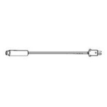 Comark Type J Interchangeable Surface Probe - Sub-Miniature Connector, 8 inch Tip -- 4 per case
