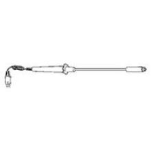 Comark Type J Surface Probe, Sub-miniature Connector, 8 Inch Tip -- 4 Per Case