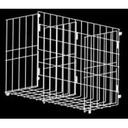 John Boos Stainless Steel Ceiling Mount Meat Boat Rack, 48 inch.