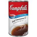 Campbells Condensed Beef Consomme Soup - 10.5 oz. can, 12 per case