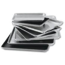 Lincoln Wear - Ever® Sheet Pan Natural Half Size 17 3/4" x 12 7/8" x 1" Gauge 18 -- 12 per case.