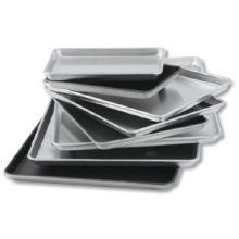Vollrath Lincoln Wear, Ever Sheet Pan Natural Half Size 17 3/4 Inch X 12 7/8 Inch X 1 Inch Gauge 18 -- 12 Per Case
