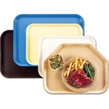 Camwear Trapezoid Tray, Beige, 14 x 18 inch -- 12 per case.