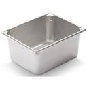 Super Pan Ii Stainless Steel Steam Table Pans,18-8 Stainless Steel ,Half Size,Dimensions 10 3/8 X 12 3/4 Inches,Capacity 9.5 Liters