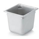 Super Pan Ii Stainless Steel Steam Table Pans,18-8 Stainless Steel ,One Sixth Size,Dimensions 6 7/8 X 6 1/4 Inches,Capacity 2.5 Ltrs.