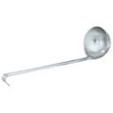 Economy One-Piece Ladles, 18-0 Stainless Steel, Mirror Finish, Capacity 8 Ounce.