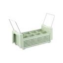 Flatware Basket With Handles, 8-Compartment, Inside Compartment (Cm) 9X9.