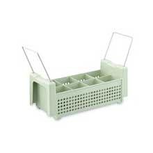 Vollrath Flatware Basket With Handles, 8-compartment, Inside Compartment (cm) 9x9
