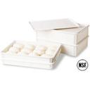 Cambro Lid Only for Pizza Dough Box, White, 18 x 26 inch -- 6 per case