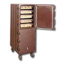 Camcart for Food Boxes Tray and Sheet Pans, Slate Blue, 33 1/4 x 21 1/2 x 63 3/4 inch.