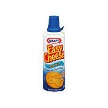 Kraft American Easy Cheese, 8 Ounce -- 12 per case.