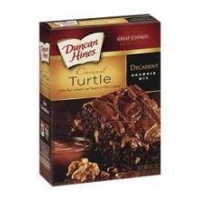 Duncan Hines Turtle Brownie Mix, 16.7 Ounce -- 12 Per Case