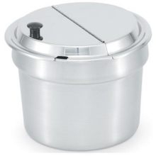 Cover Hinged Kool Touch, Stainless Steel, 11 7/16 Inch.