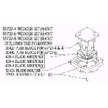 Nemco 4 Section Wedger Kit Only.