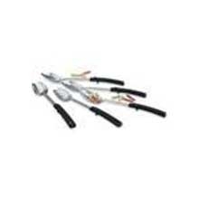 Vollrath Stainless Steel Basting Slotted Spoon with Grip N Serv Plastic Handle, 14 inch -- 12 per case.