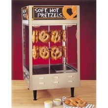 Nemco Revolving Pretzel Warmer, 15 1/8 x 18 1/8 x 27 1/4 inch.