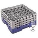 Cambro 25 Compartment Full Size Camrack Only, Soft Gray, 19 3/4 x 19 3/4 x 10 1/2 inch -- 2 per case