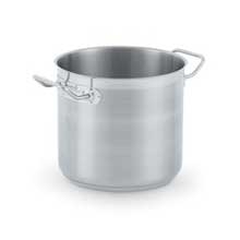 Lincoln Optio Stainless Steel Stock Pot, 12 1/2 x 12 1/2 inch.