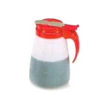 Traex Dripcut Polyethylene Jar with Top, 32 Ounce -- 6 per case.