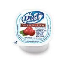 Ocean Spray No Thaw Diet Cranberry Spray Drink, Juice Cups, 4 Ounce -- 48 per case.
