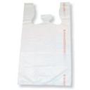 Spectrum Plastics Plain White Stock T Shirt Bag, 15 x 7 x 26 inch -- 1000 per case.