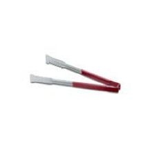 Vollrath Versa Grip Red Kool Touch Tong, 9 1/2 inch -- 12 per case.