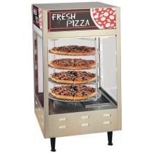 Nemco Food Equipment 4 Tier Rotating Pizza Display Case, 33.88 X 18.5 X 18.5 Inch