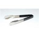 Vollrath Scalloped/Utility One Piece Black Color Coded Kool Touch Tong, 16 inch.