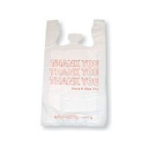 Spectrum Plastics White Thank You T Shirt Bag, 11.5 x 6.5 x 21.5 Inch -- 975 per case