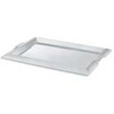 Vollrath Large Extra Rectangular Stainless Steel Serving Tray, 21 x 12 inch -- 3 per case.