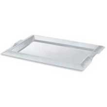 Vollrath Large Extra Rectangular Stainless Steel Serving Tray, 21 X 12 Inch -- 3 Per Case
