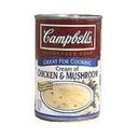Campbells Condensed Cream of Chicken and Mushroom Soup - 10.75 oz. can, 12 per case