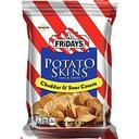 TGI Fridays Cheddar and Sour Cream Potato Skins - 1.75 oz. bag, 55 per case