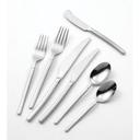 Walco 18/10 Stainless Hallmark 2000 Frosted Vogue Table Fork -- 12 per case.