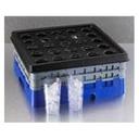 Black Cambro Camrack Black IceExpress Water Glass Filler, 20 x 20 1/8 x 1 1/4 inch.