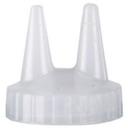 Traex Uncut Clear Twin Tip Cap Only -- 12 per case.