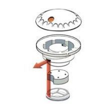 Vollrath Replacement White Lid Only -- 6 Per Case