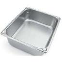 Vollrath Super Pan II Stainless Steel One Third Size Steam Table Food Pan, 6 7/8 x 12 3/4 inch -- 6 per case.